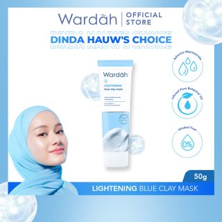 Wardah Lightening Blue Clay Mask