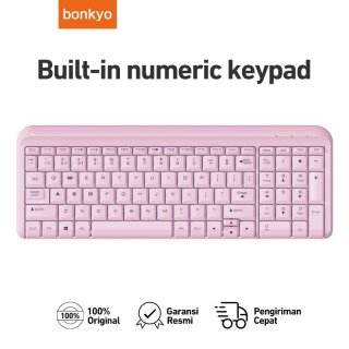 Bonkyo Keyboard Nirkabel 2.4 G