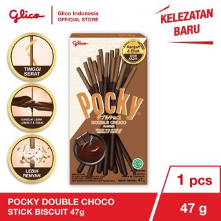 Glico Pocky Biskuit Stik Double Chocolate