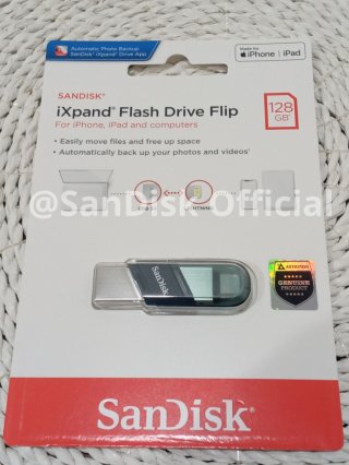 Sandisk iXpand Flip 128GB OTG Flashdisk USB 3.1 