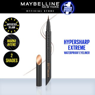 Maybelline Hypersharp Liquid Eyeliner Make Up -Brown