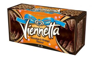 Viennetta Limited Edition Chocolate and Orange Flavour Ice Cream Dessert