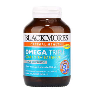 Blackmores Omega Triple Concentrated Odourless Fish Oil 