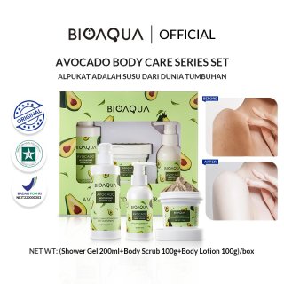 29. BIOAQUA Avocado Body Care Series Set, lengkap Merawat Kulit