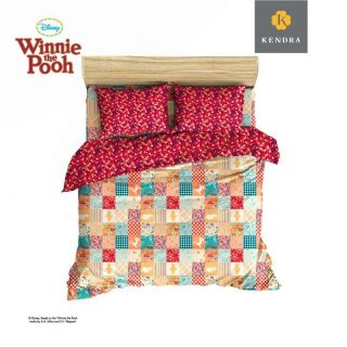 Kendra Bed Cover Set Winnie the Pooh Patchwork