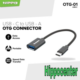 Hippo OTG Connector USB Type C to USB A Plug & Play