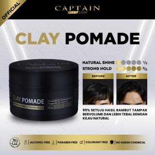 Captain Men's Care Clay Pomade