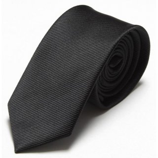 Dasi Executive Kantor Formal Pria Solid Color Oblique-Black