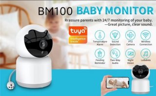 BM100 Smart Ip Camera Video WiFI Baby Monitor 
