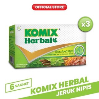 Komix Herbal Jeruk Nipis