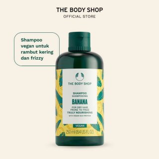 3. The Body Shop Banana Truly Nourishing Shampoo
