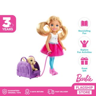 Barbie Travel Chelsea Doll and Accessories
