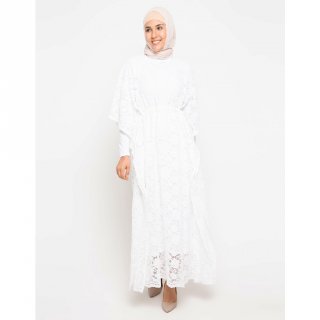 Edition ED92 Islamic Lace Long Dress Kaftan