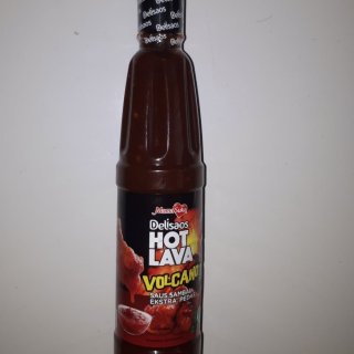 MamaSuka Hot Lava Volcano Saus Sambal Extra Pedas Botol 260ml
