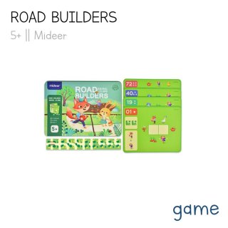 Mideer Road Builders Animal Island Board Game Logic