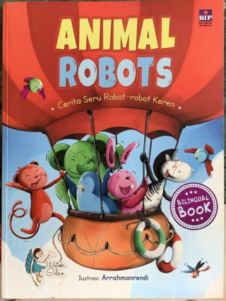 22. Buku Animal Robots yang Bisa Diceritakan sebelum Tidur