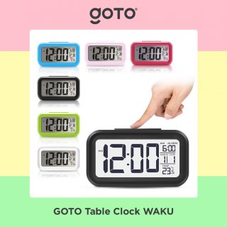 22. Goto Waku Table Clock LED, Bikin Sahabat Bangun Tepat Waktu