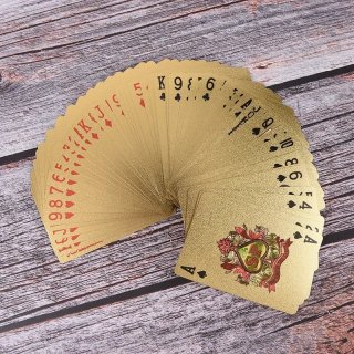 Gold Foil Playing Card