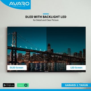 AVARO 32 inch Smart LED TV HD - Android 11 - Android TV
