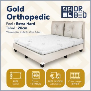 Fullset Kasur Dr.Bed Gold Orthopedic (140x200)