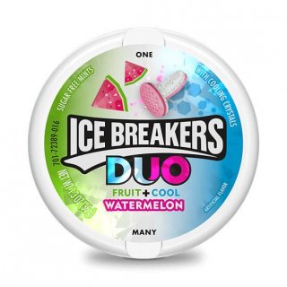 Ice Breakers Duo Sugar Free Mints By The Hershey