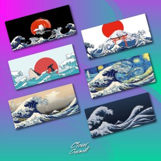 Kanagawa Japan Anime Custom Gaming Mousepad