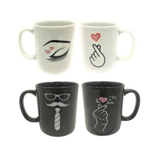 6. Kedaung Set Cangkir Couple / Coffee Mug Set 2 Pcs