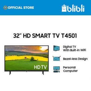 LED TV SAMSUNG 32T4501 SMART TV / DIGITAL TV - GARANSI RESMI