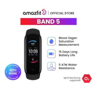 Amazfit Band 5 Smartband SpO2 Music Camera Control Smart Band