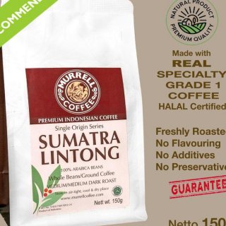SUMATRA LINTONG Kopi Arabica Specialty Premium Murrell Coffee