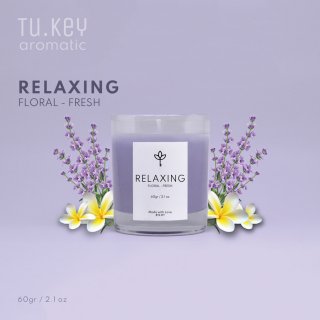 RELAXING Scented Candle | Lilin Aroma Terapi 60gr - Tu.Key Aromatic