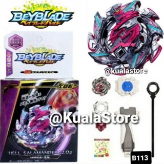 Beyblade Burst Booster Hell Salamander 12 OP Grip Handle Launcher B113