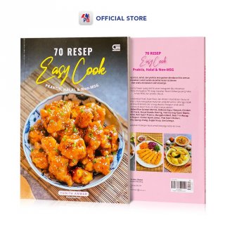 14. Buku Resep Masakan 70 Resep Easy Cook, Bikin Masak Lebih Mudah dan Menyenangkan