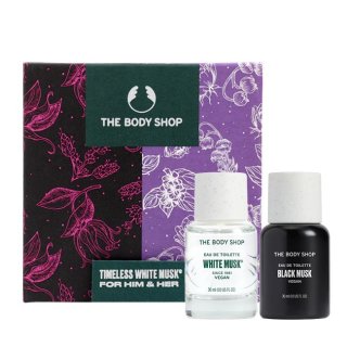 14. THE BODY SHOP White Musk & Black Musk For Him & Her, Parfum Couple dengan Aroma Andalan The Body Shop