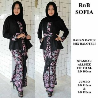 Kebaya Batik Modern RnB Sofia