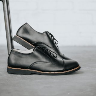 Braga Black Forind x Footure Oxford Shoes
