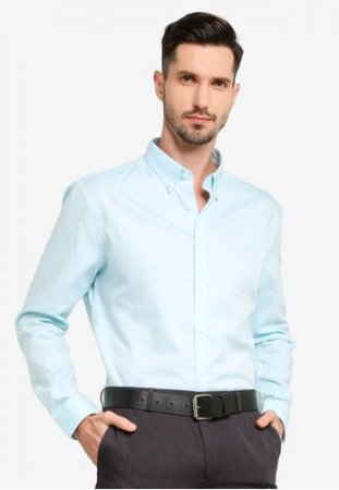 16. G2000 Slim Fit Cotton Twill Shirt, Look Professional 