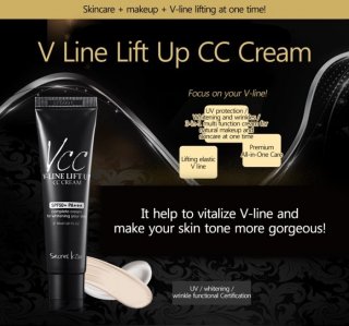 Secret Key / Secret Kiss Vcc V Line Lift Up Cc Cream Spf50+ Pa+++ 30Ml
