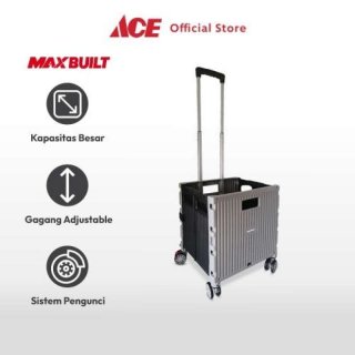 Ace - Maxb Troli Lipat Portabel 4 Roda 30 Kg