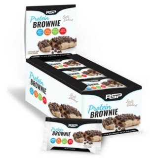 RSP PROTEIN BAR BROWNIE ISI 12 BAR / 16 gr