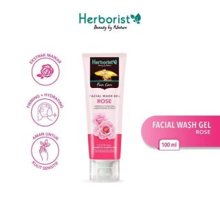 Herborist Facial Wash Gel Rose
