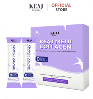 Keaj Meiji Collagen with Fish Collagen Peptide & Extract Bird Nest Powder