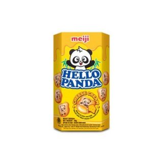 28. Meiji Hello Panda Cheese Cream, Isi Kriim Keju yang Lembut