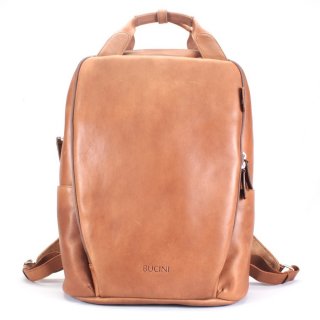 BUCINI Klampok Leather Backpack - Tas Ransel Kulit Asli
