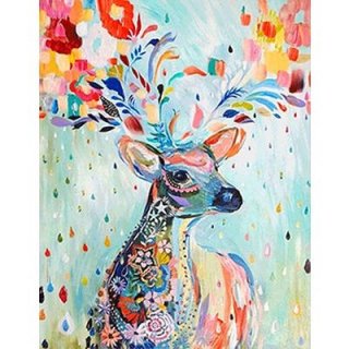 Diamond Painting Colorful Deer