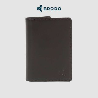 BRODO - Malta Leather Wallet Dark Choco