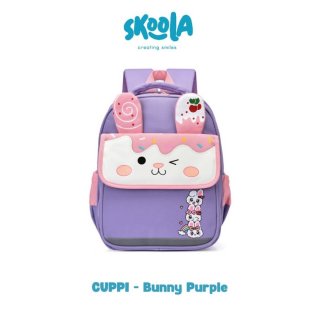 Skoola Tas Sekolah Anak Perempuan PAUD TK Ransel Bunny - Cuppi 