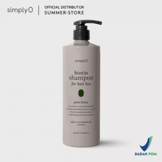 2. SimplyO Biotin Shampoo for Hairloss