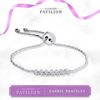 28. Diamond Pavilion Gelang Emas Batu Berlian Darrel Bracelet