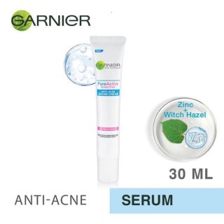 GARNIER PURE ACTIVE SENSITIVE ANTI ACNE SERUM CREAM 30 ML